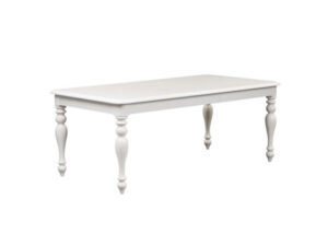 White Expandable Dining Table