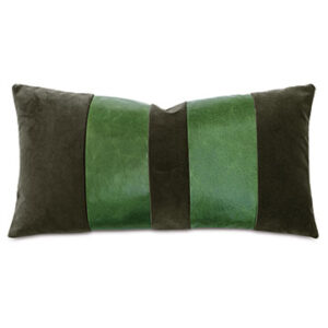 Oriel Stripe Decorative Pillow, “Kelly”