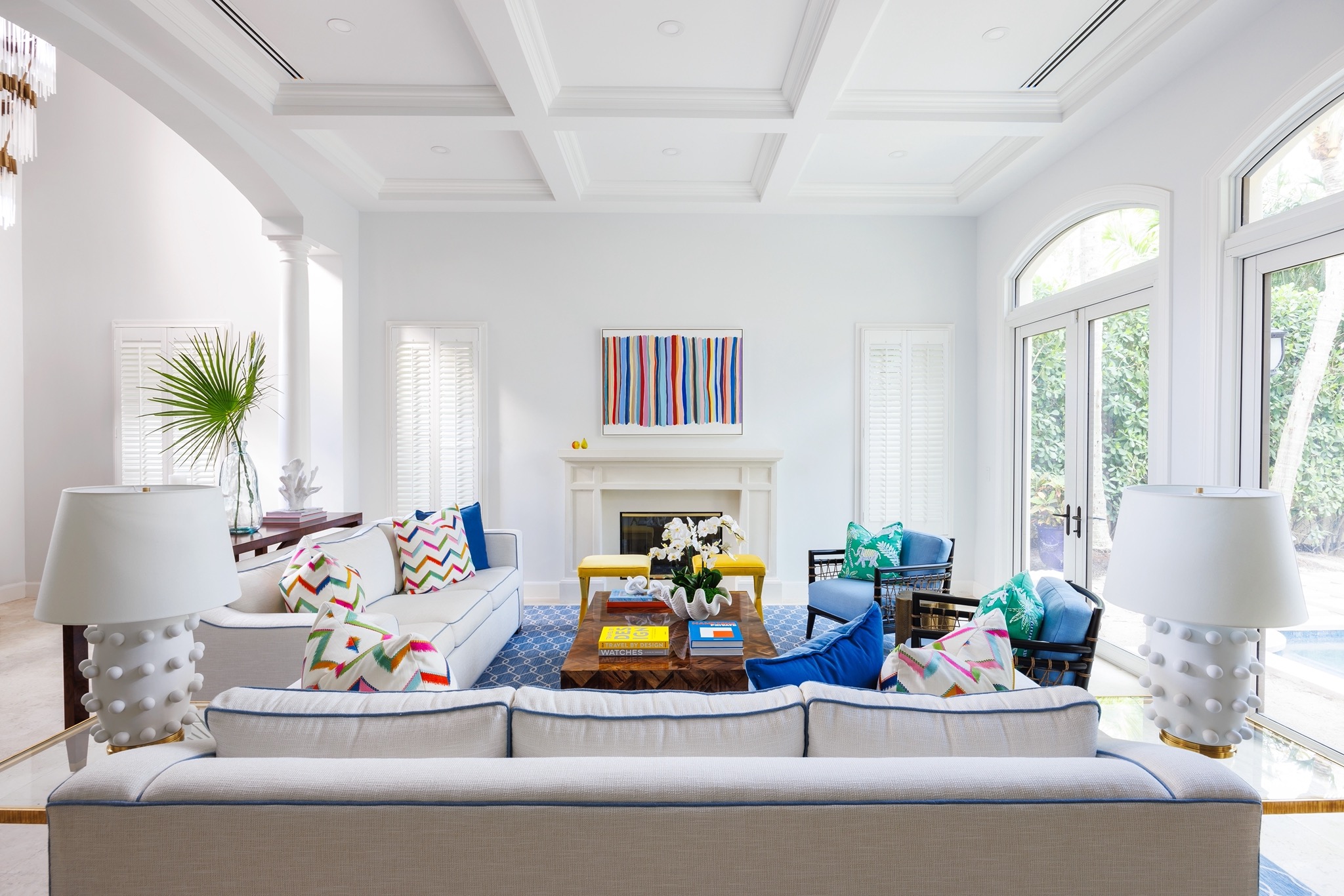 Alexandra Nuttall Design - Living Room Remodel Palm Beach